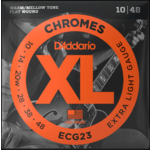 D'Addario D'Addario ECG23 Chromes Flat Wound Extra Light 10-48