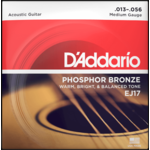 D'Addario D'Addario EJ17 Phosphor Bronze Medium 13-56