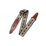 Levy's Levy's MSSN80-TAN 2" Polypropylene/Jacquard Weave Guitar Strap Tan