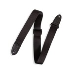 Levy's Levy's Specialty Series Basic Black 1.5" Kids Guitar Strap - Black