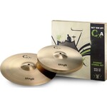 Stagg STAGG CXA  Cymbal Set-13" Hi-Hats & 16" Crash Cymbal Pack