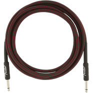 Fender Professional Series Instrument Cable 10' Red Tweed