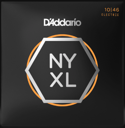 D'Addario NYXL 1046 Nickel Wound Electric Guitar Strings Regular .010-.046