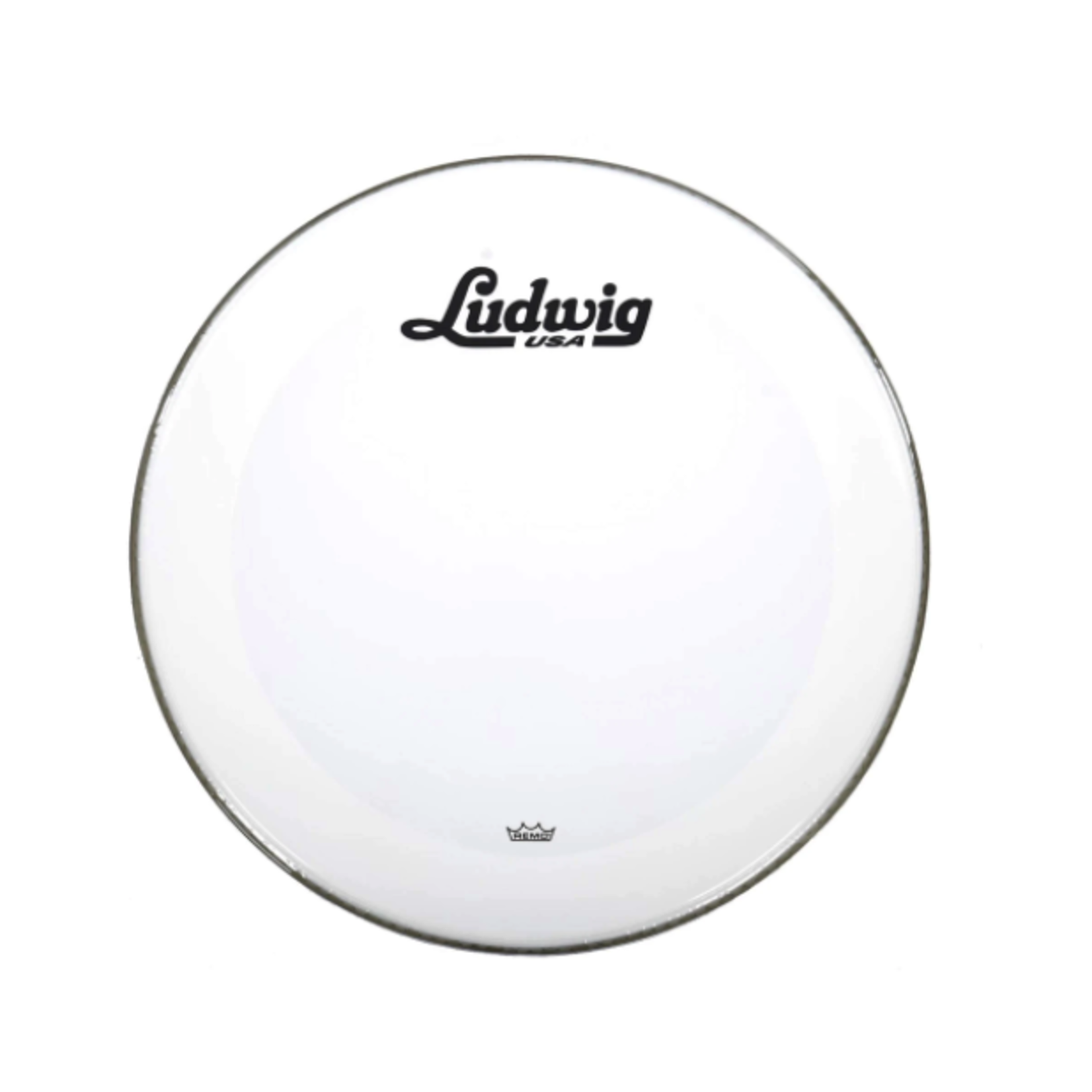 Ludwig LW1222P3SWV Powerstroke 3 Smooth Resonant Bass Drum Head - White 22 inch