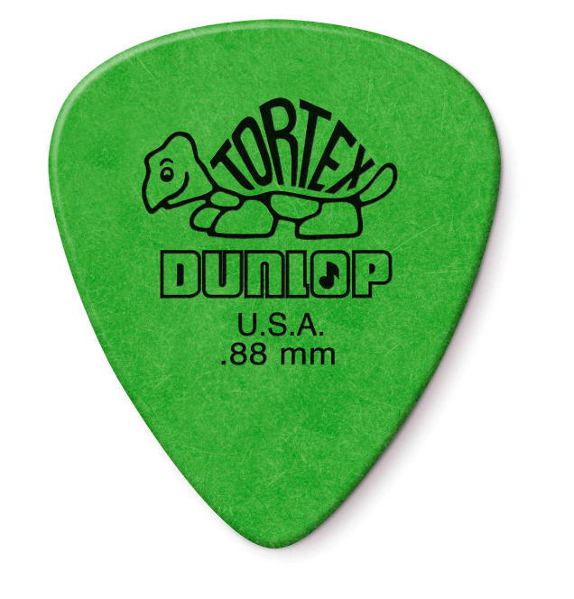 Dunlop 12 Pack Tortex Standard .88 MM