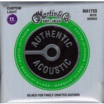 MARTIN Martin MA175S Custom Light 80/20 Bronze Acoustic Guitar Strings