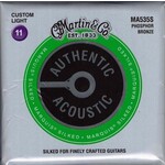 MARTIN Martin MA535S Custom Light Phosphor Bronze Acoustic Guitar Strings