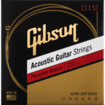 Gibson Gibson Phosphor Bronze Ultra Light Gauge 11-52 Acoustic Guitar Strings