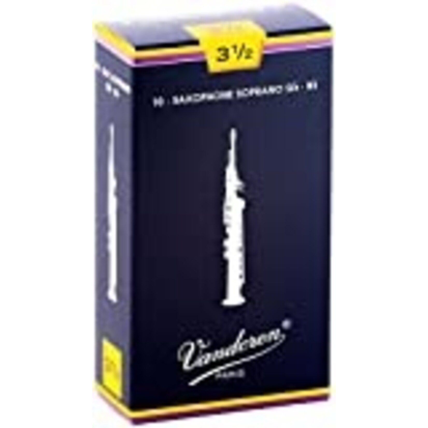 Vandoren Soprano Saxophone Reeds (Box of 10) - 3.50