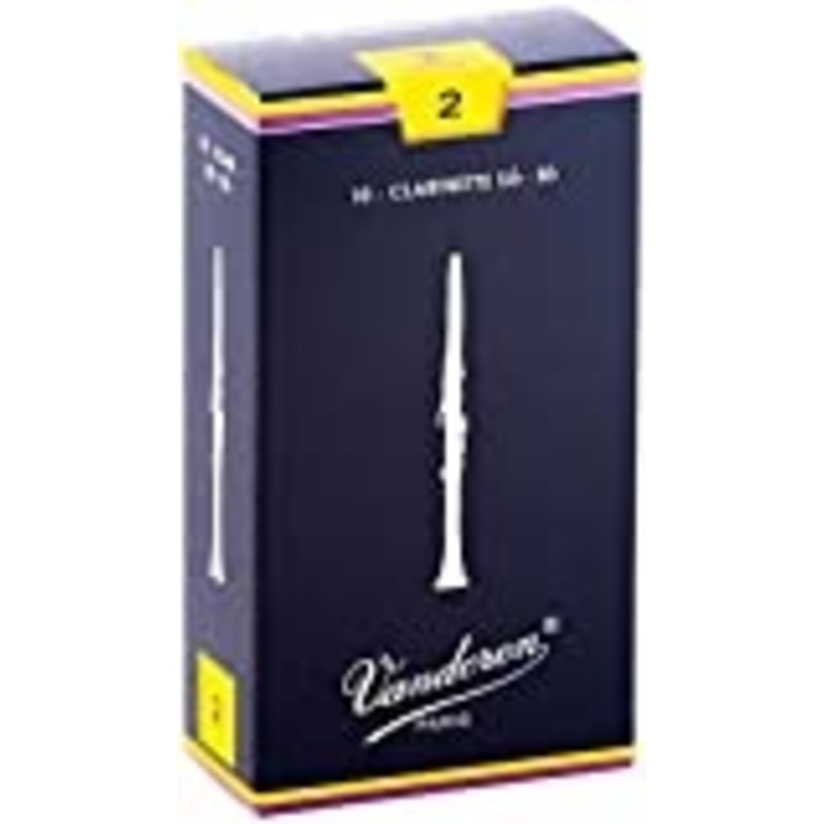 Vandoren Bb Clarinet Reeds 2 - (Box of 10)
