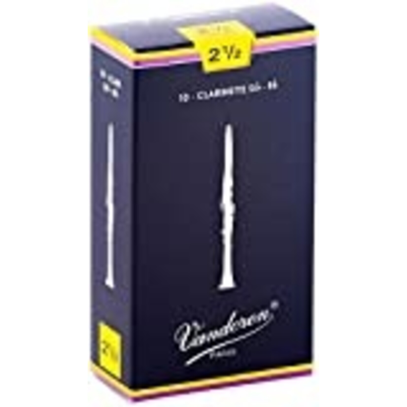 Vandoren CR1025 Bb Clarinet Reeds 2.5 (Box of 10)