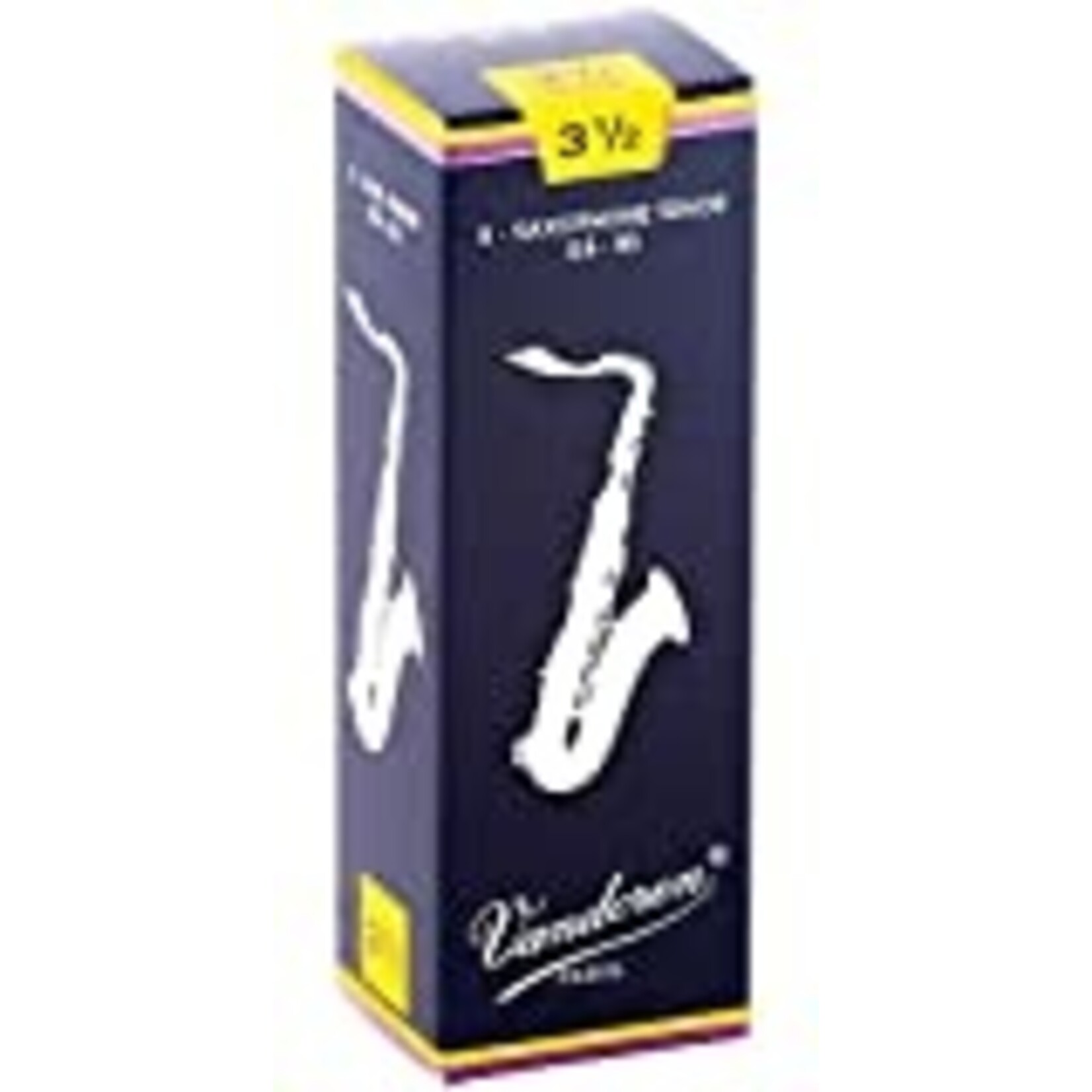 Vandoren Tenor Saxophone Reeds No 3 1/2 5 Per Box