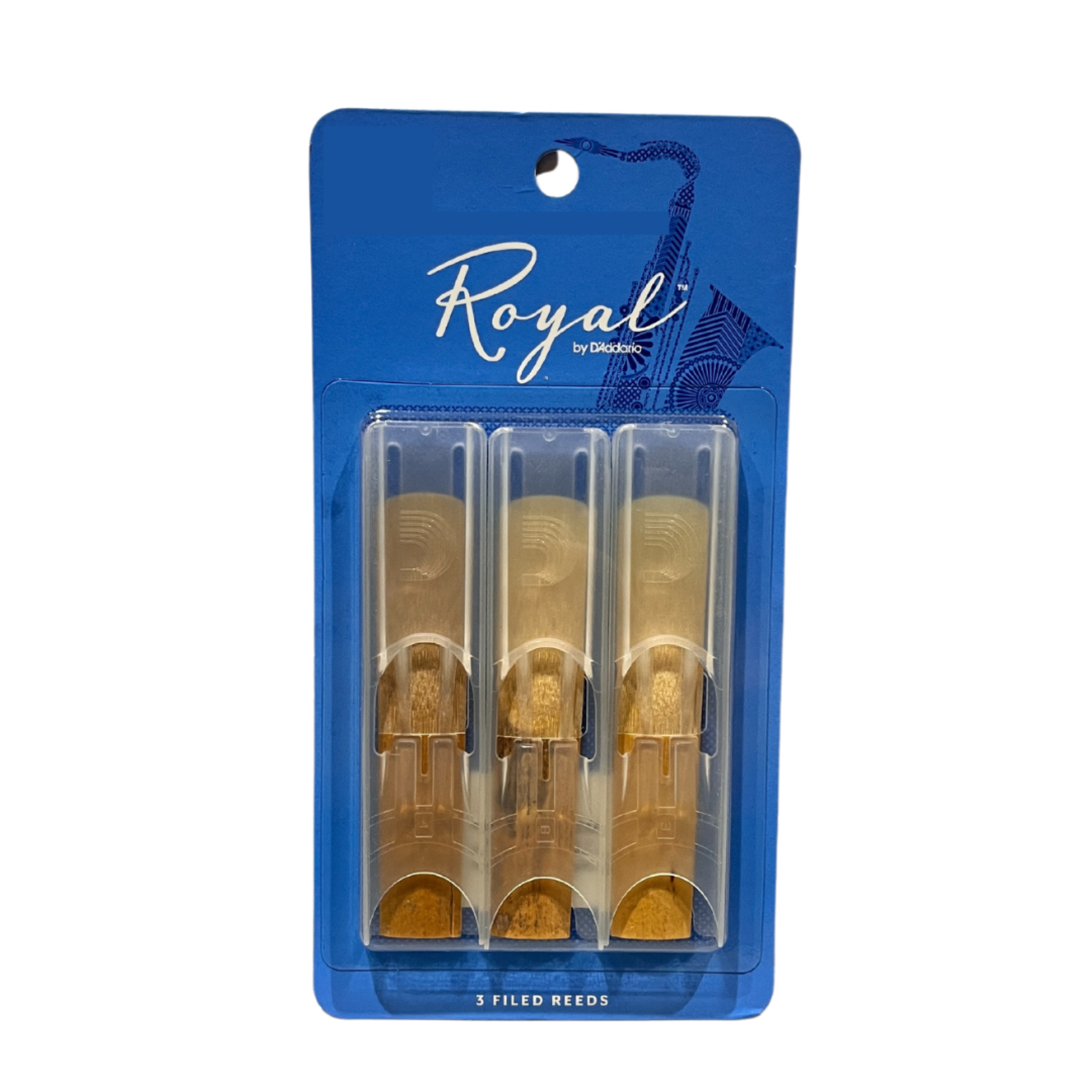 Royal by D'Addario Alto Sax Reeds 2.5 (3 Pack)