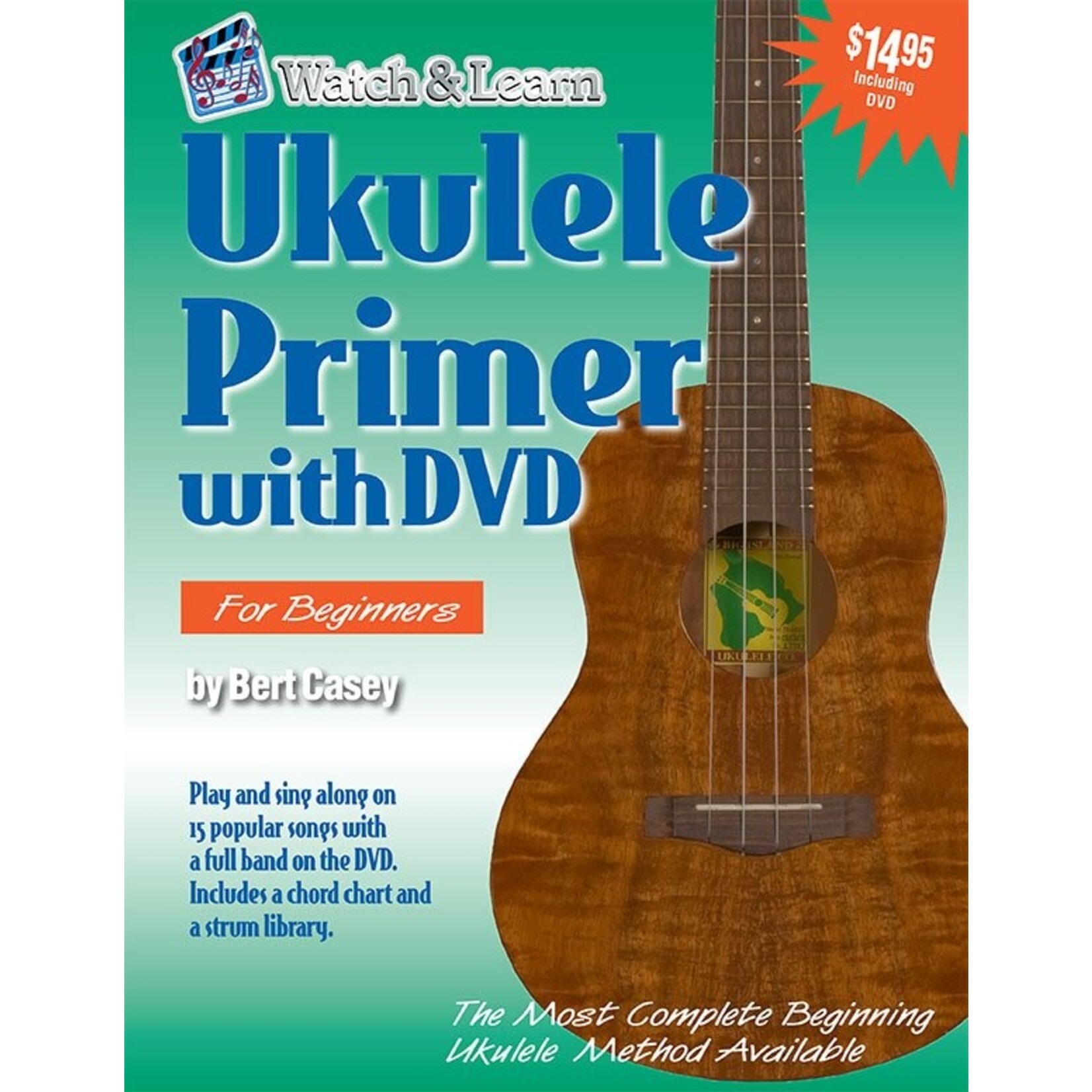 Watch & Learn Ukulele Primer With DVD