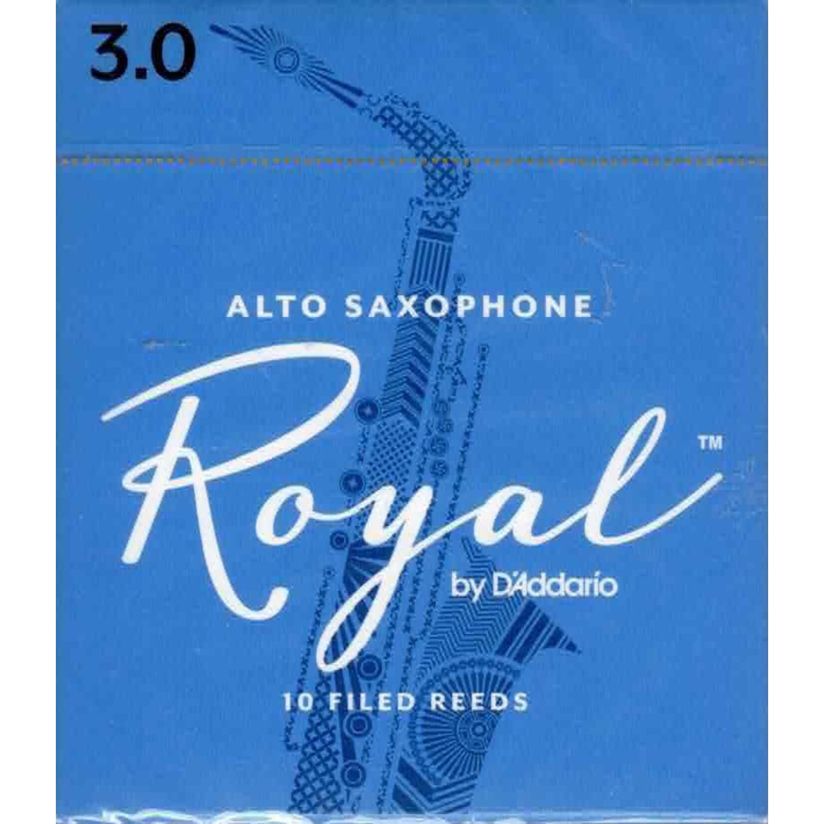 Royal by D'Addario RJB1030 Alto Sax Reeds Box of 10(3 Strength)