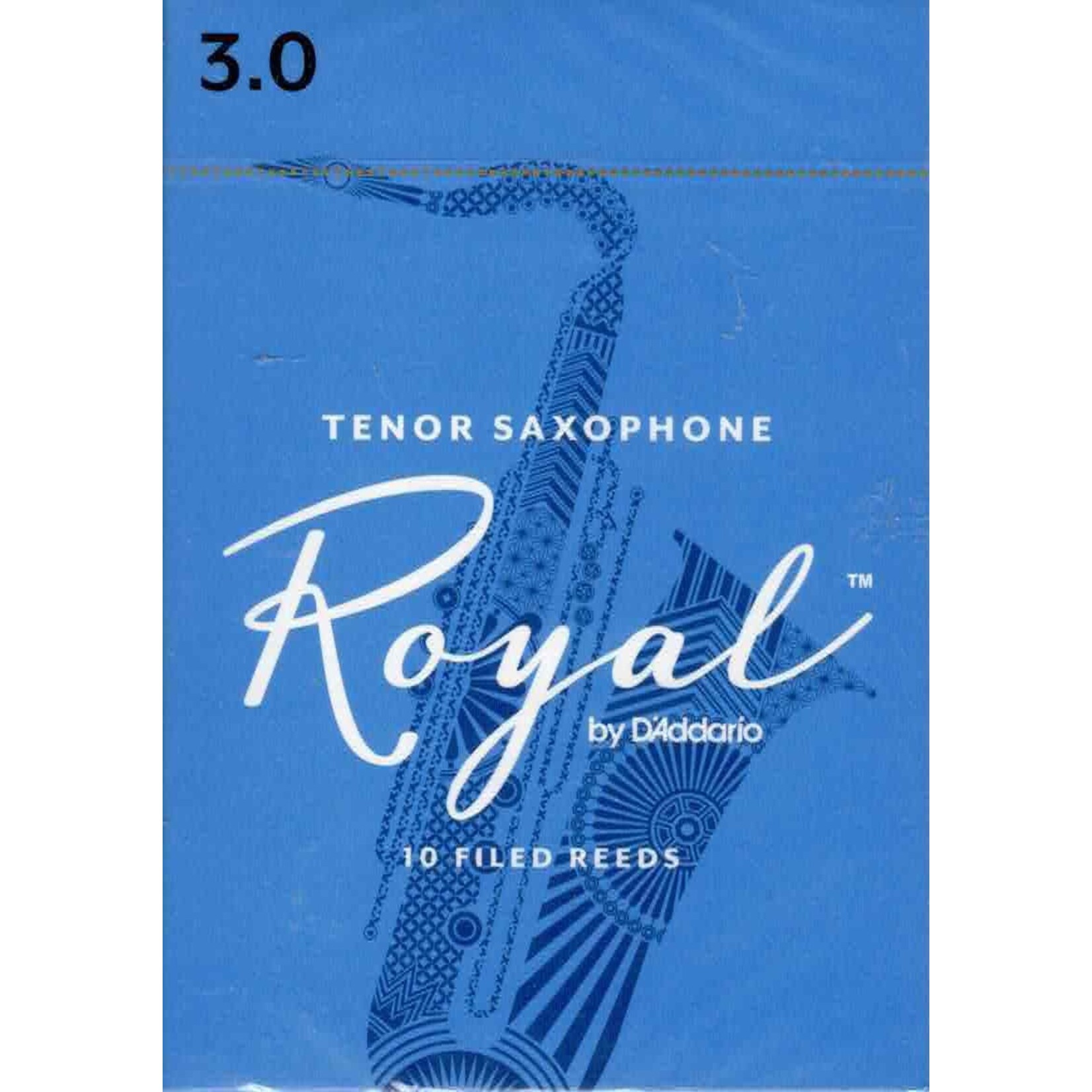 Rico Royal Tenor Sax Reeds Box Of 10 (Strength 3)