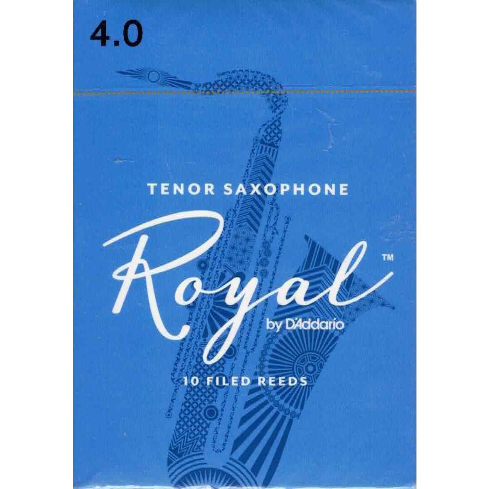 Royal by D'Addario Tenor Sax Reeds Box Of 10(Strength 4)
