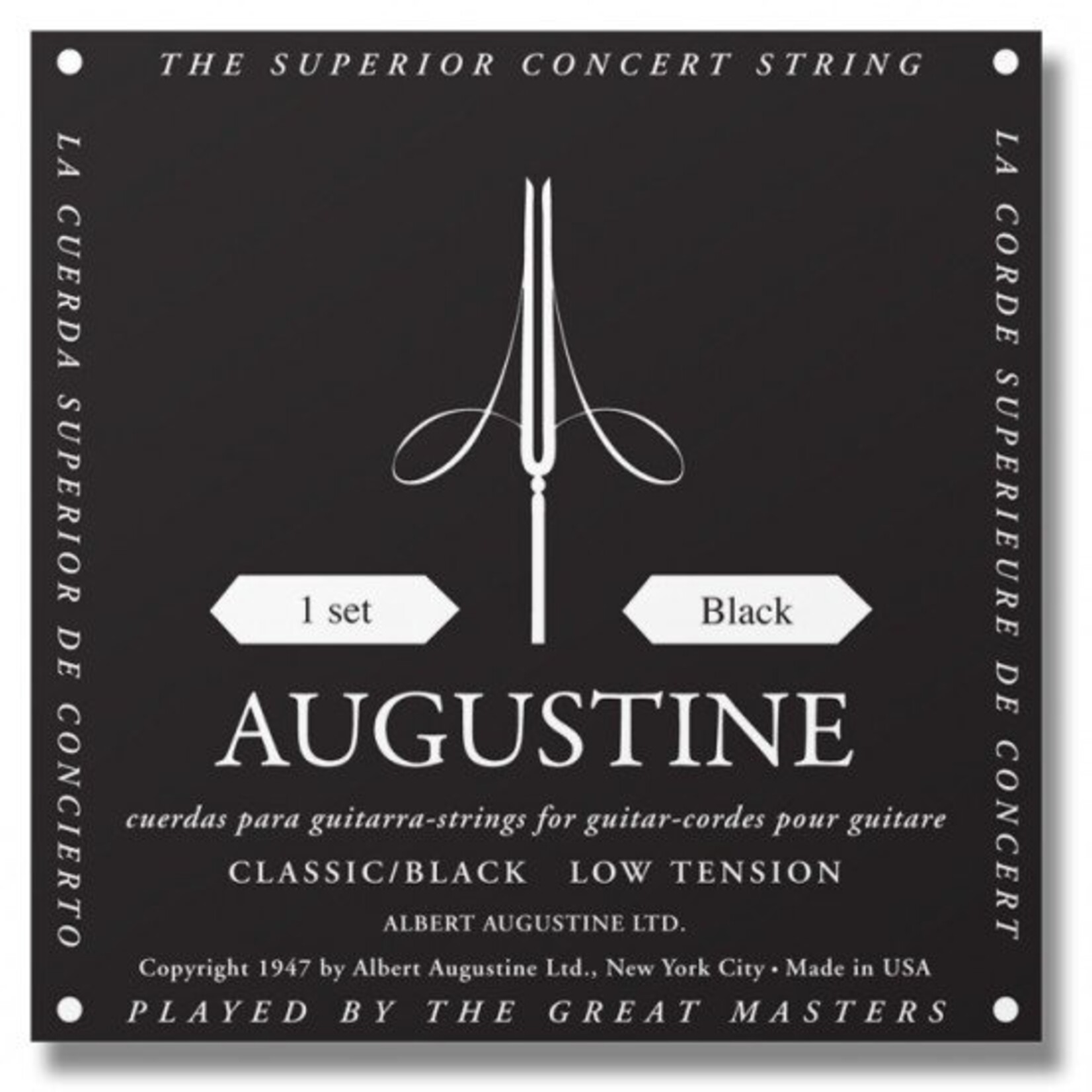 Augustine Classical Guitar Strings Regular Trebles/Low Tension Basses