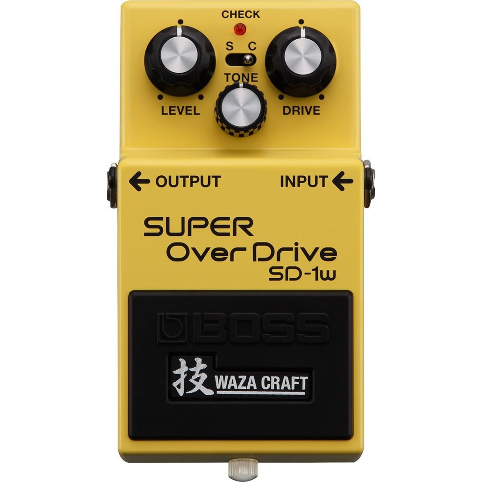 Boss SD-1w Super Overdrive Waza Craft Overdrive Pedal