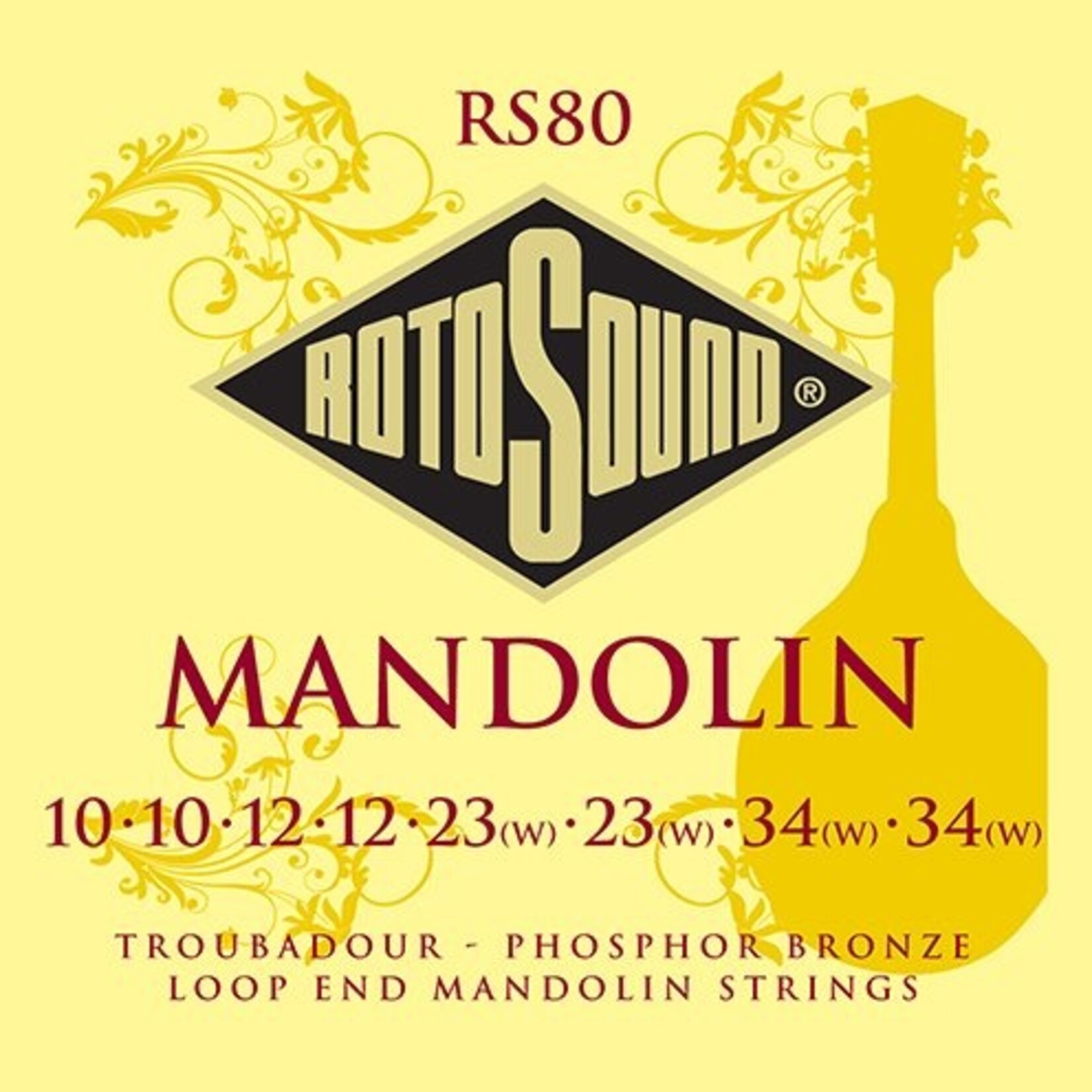 D'Addario 11-40 EJ74 Mandolin Strings