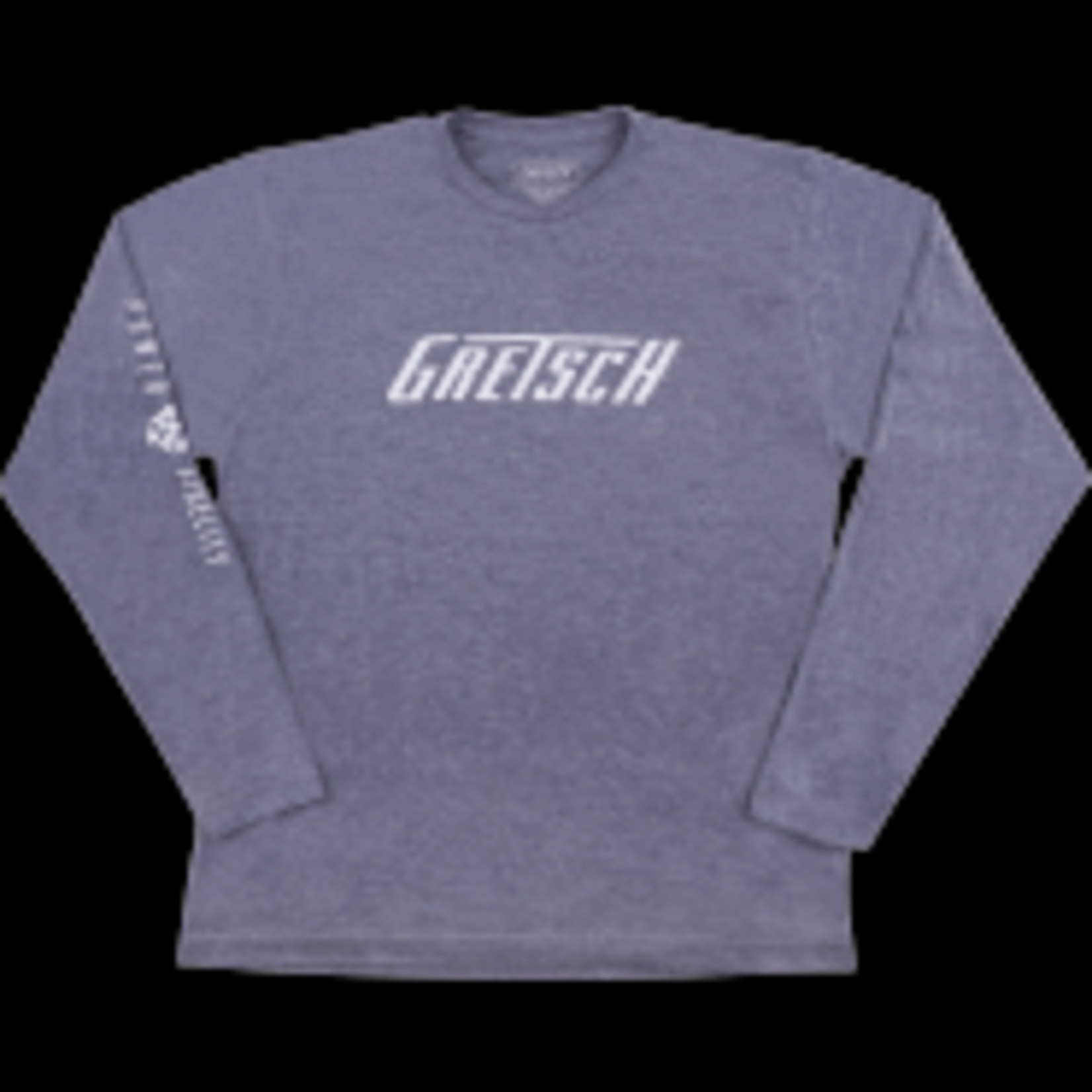 Gretsch Power and Fidelity Long Sleeve T-Shirt - Grey, XL