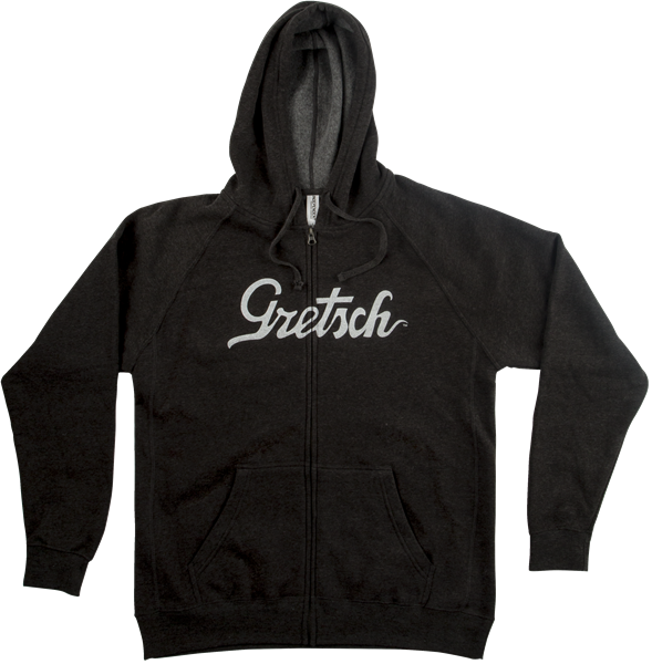 Gretsch Script Logo Hoodie Gray XL