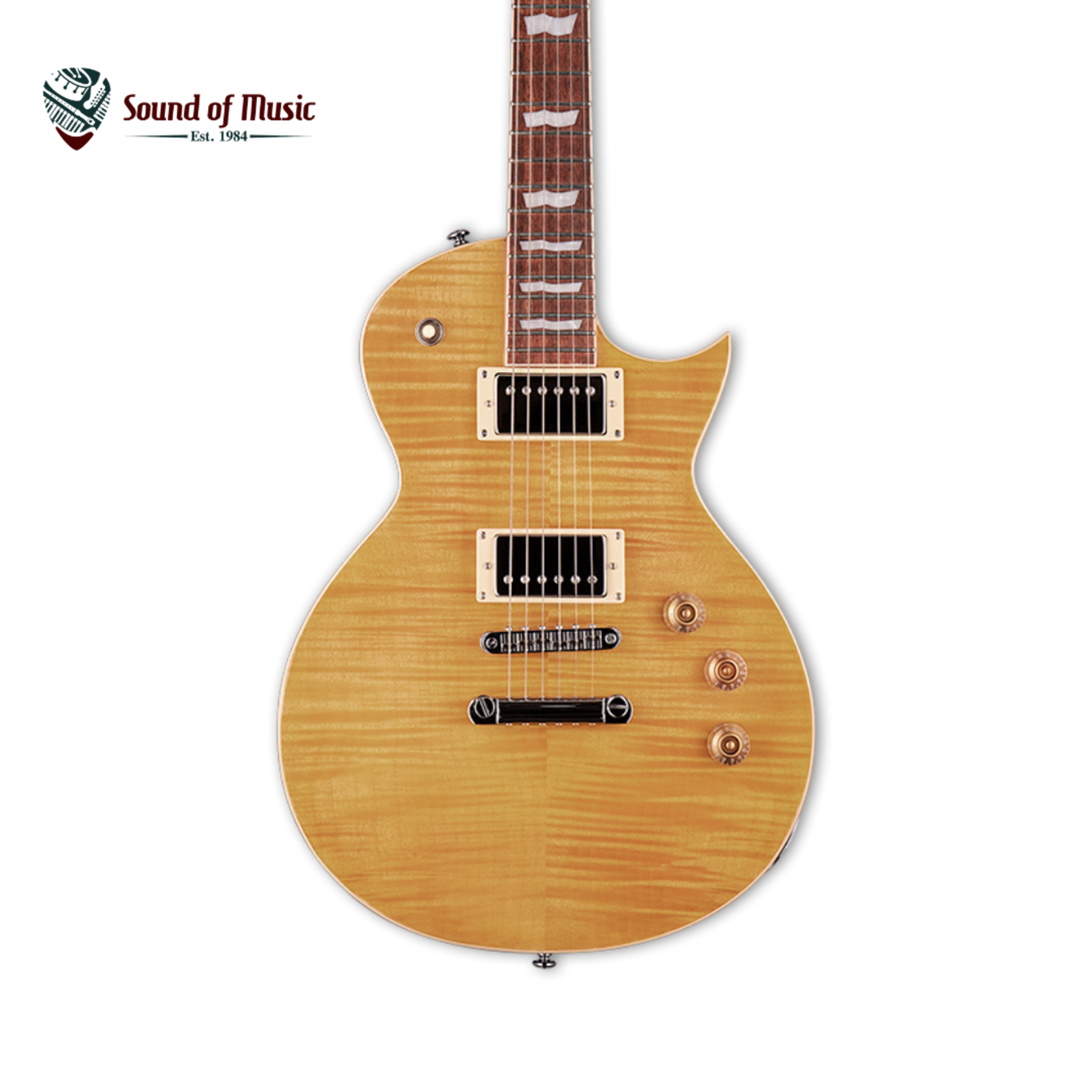 LTD EC-256VN Eclipse Electric Guitar - Vintage Natural