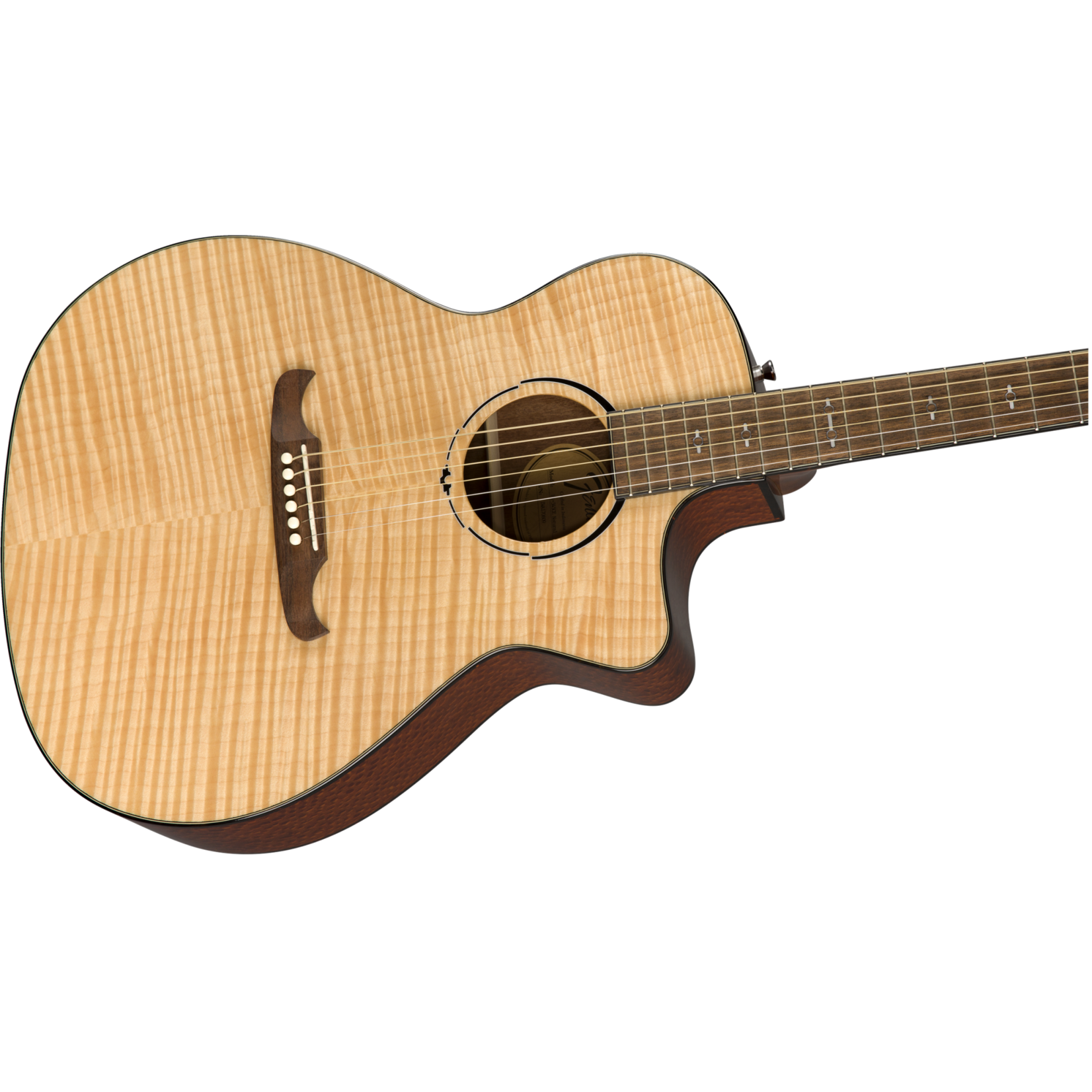 Fender FA-345CE Auditorium Acoustic-Electric Guitar - Natural