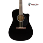 FENDER Fender CD-60SCE Acoustic-Electric Guitar - Black