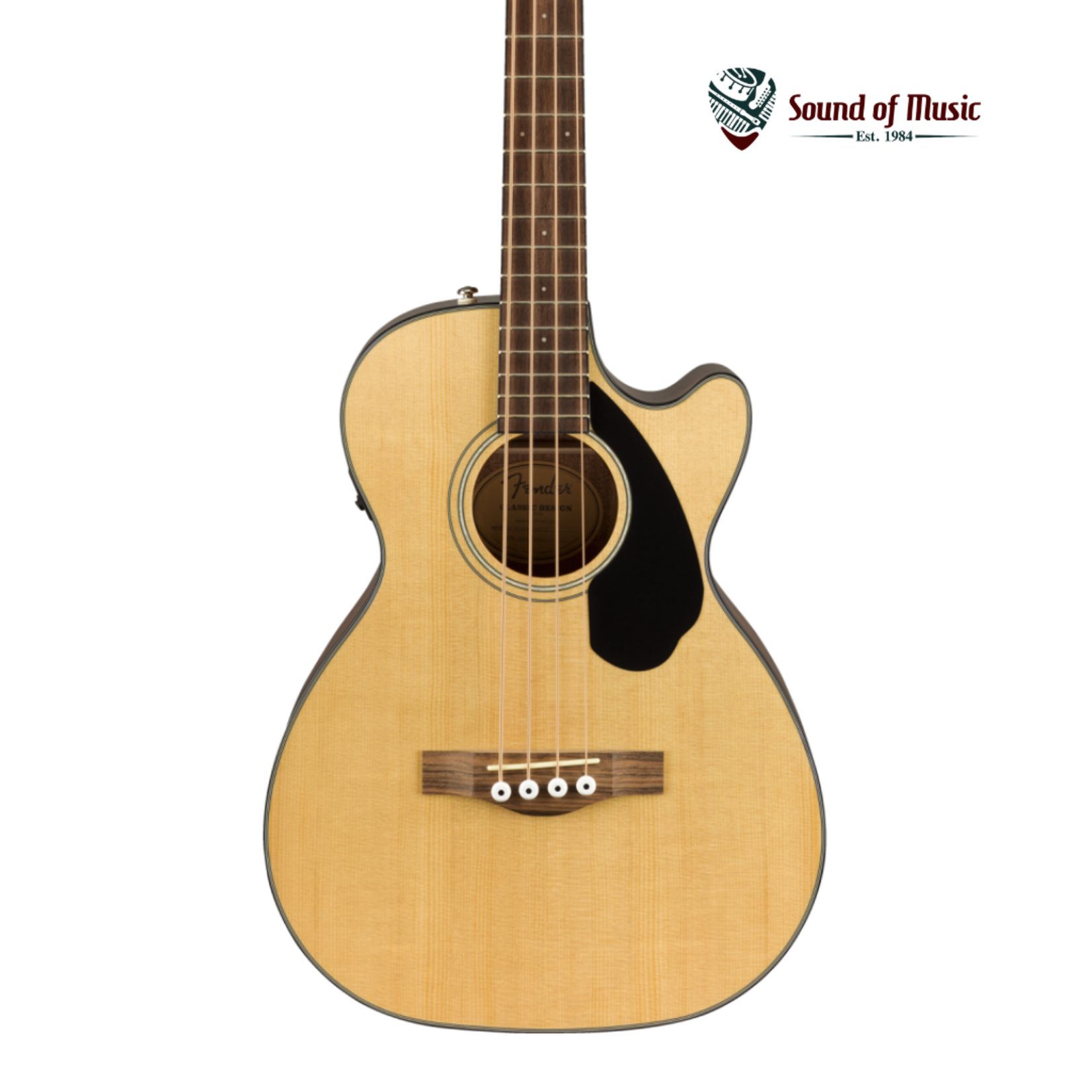 Fender CB-60SCE Acoustic-Electric Bass - Natural