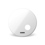 EVANS Evans EQ3 Resonant Smooth White Bass Drum Head - 18 inch