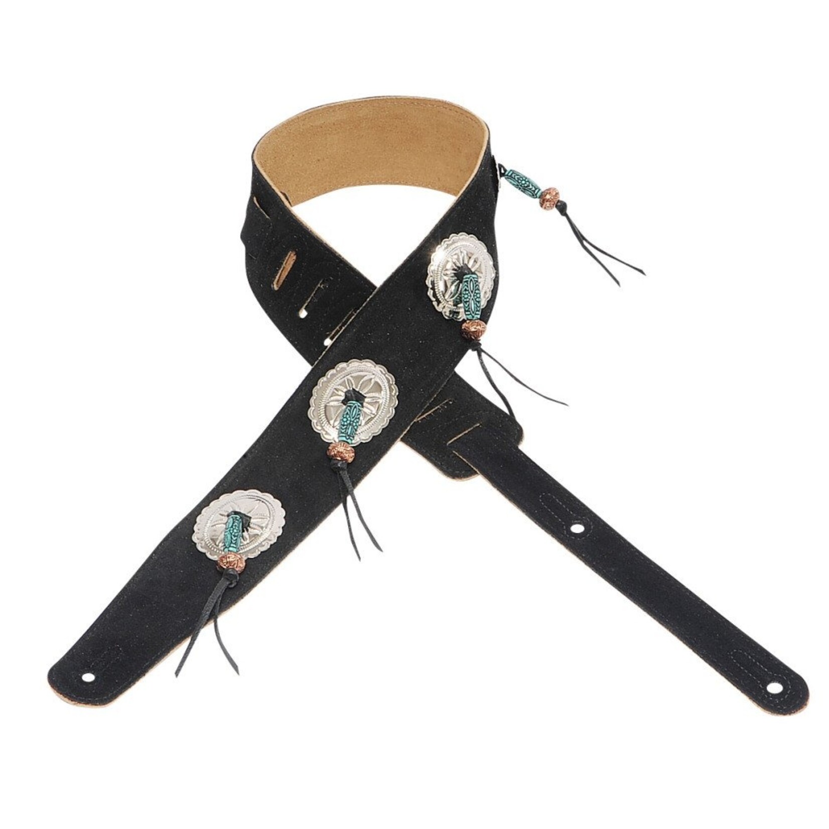 Levy's MS26SF-BLK Country Western Series Guitar Strap