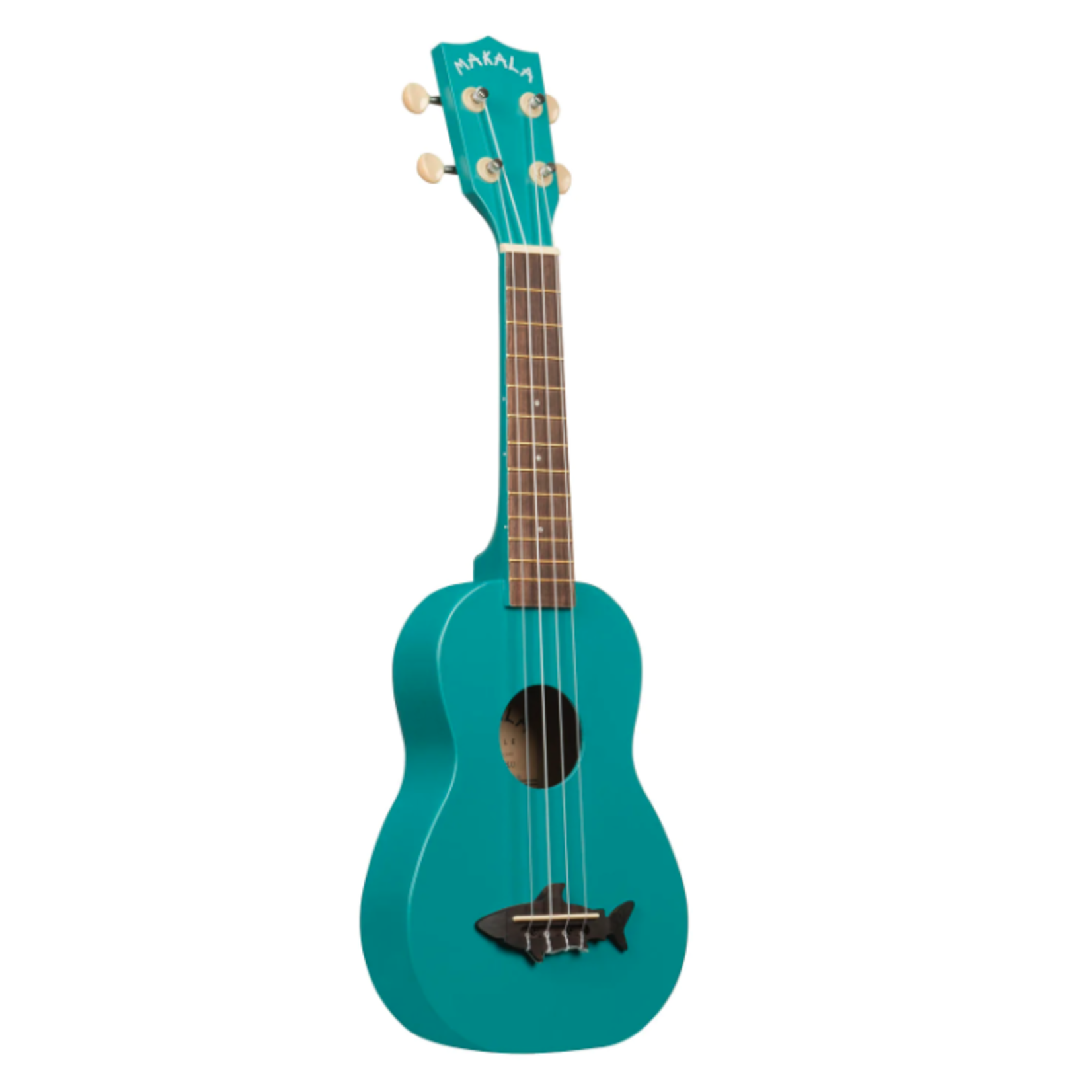 Kala MKSSBLU2006 Soprano Shark Ukulele - Mako Blue