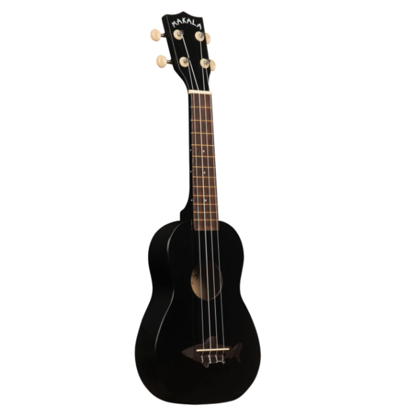 Kala MKSSBLK2006 Shark Soprano Ukulele - Blacktip