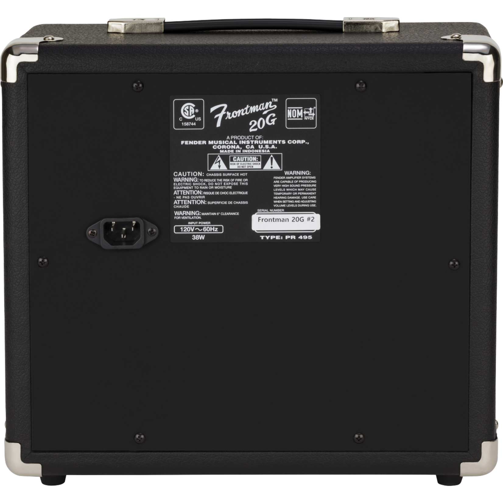 Fender Frontman 20G Guitar Amp