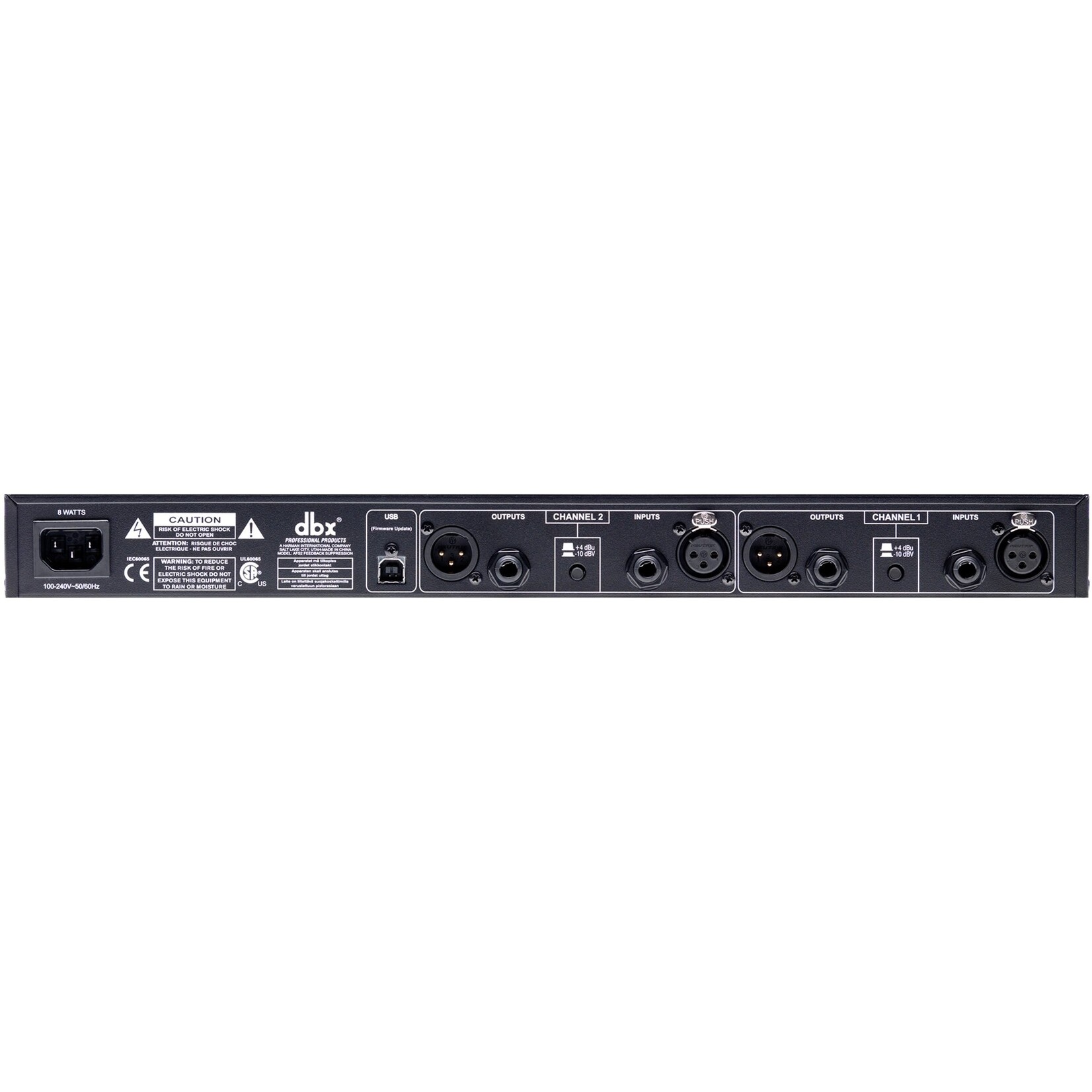dbx AFS2 Feedback Suppression Processor