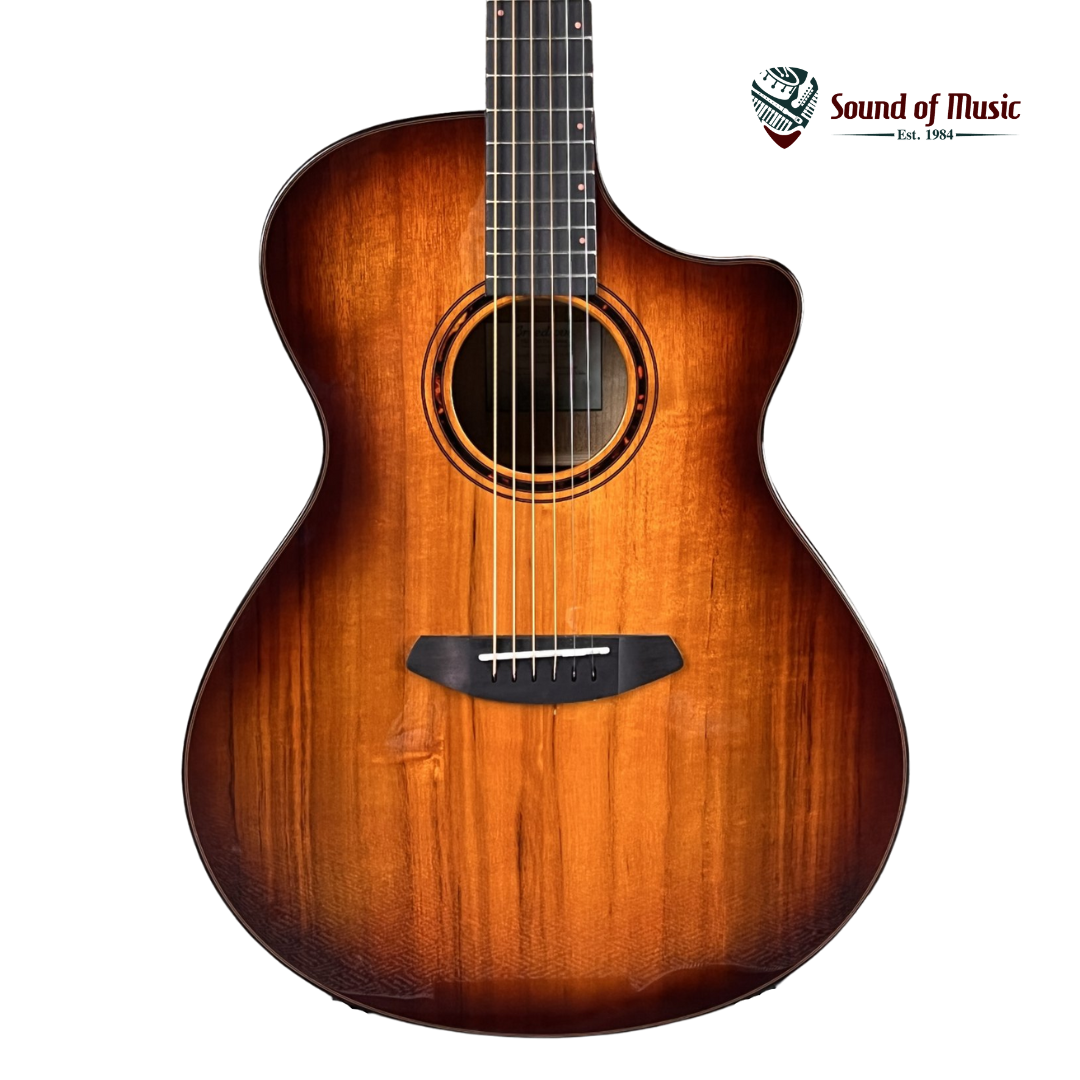 Breedlove Pursuit Exotic S Concerto Tiger's Eye CE Myrtlewood
