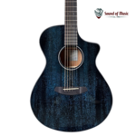 Breedlove Breedlove ECO Collection Rainforest S Concert Midnight Blue CE African Mahogany
