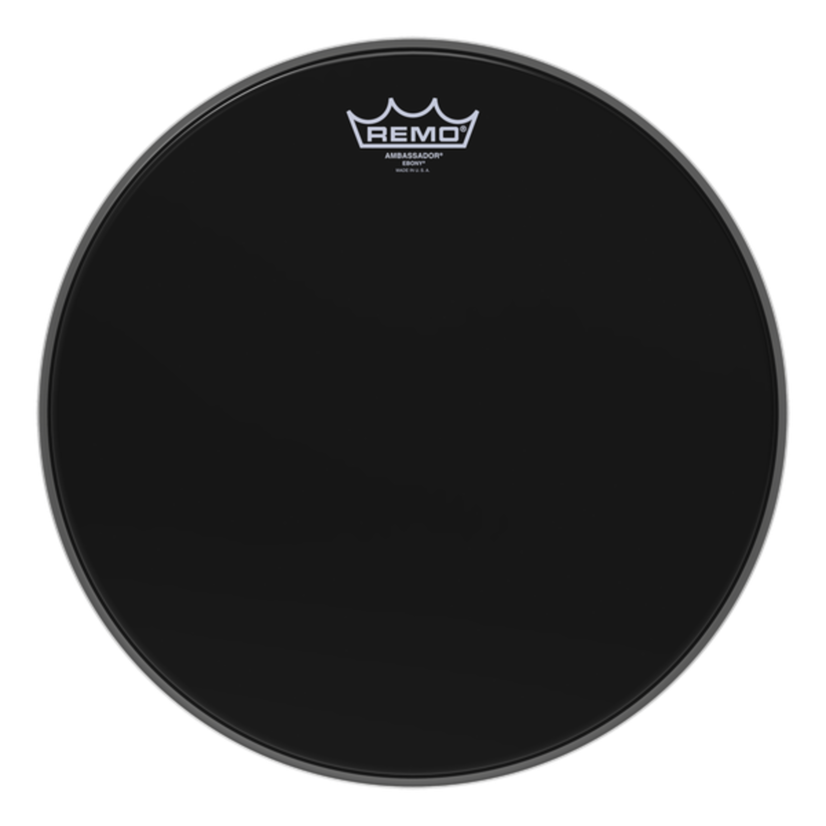 Remo Ambassador Ebony Tom Drum Head - 16 inch