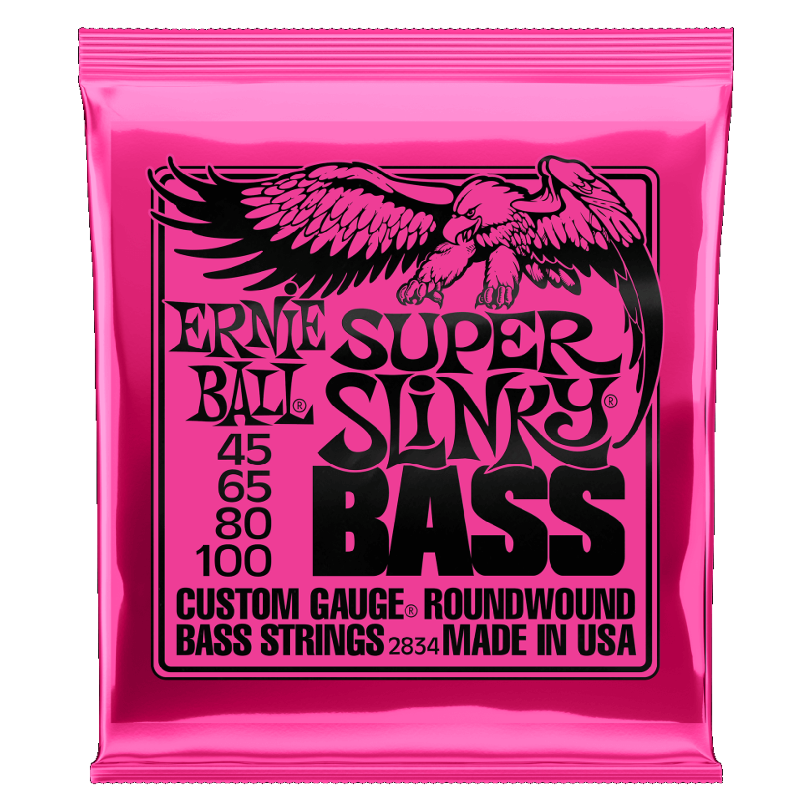 Ernie Ball 2834 Super Slinky 4-String Bass Strings