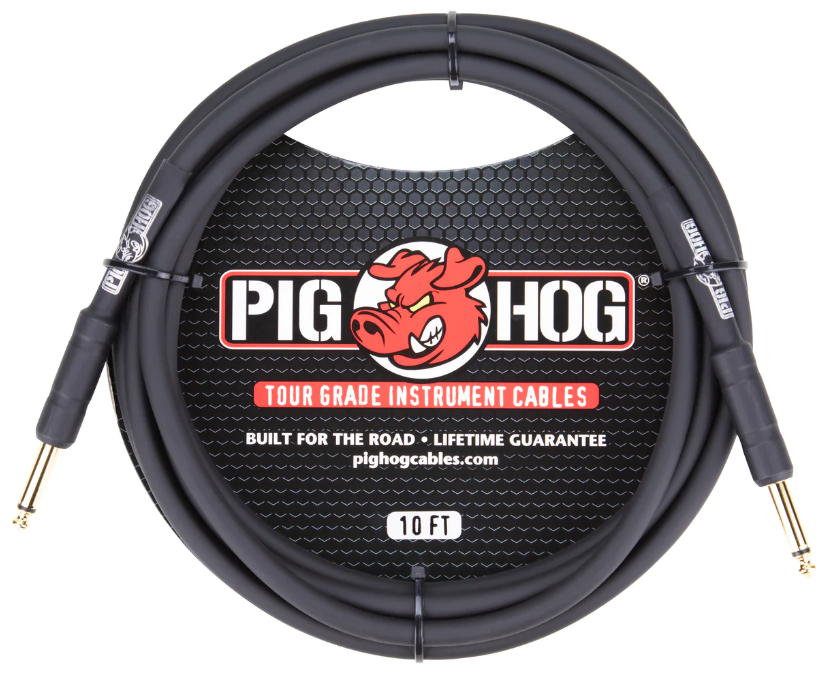 Pig Hog 10' Instrument Cable