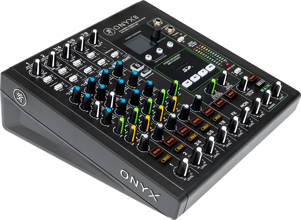 Mackie ONYX8 8 Channel Analog USB Mixer