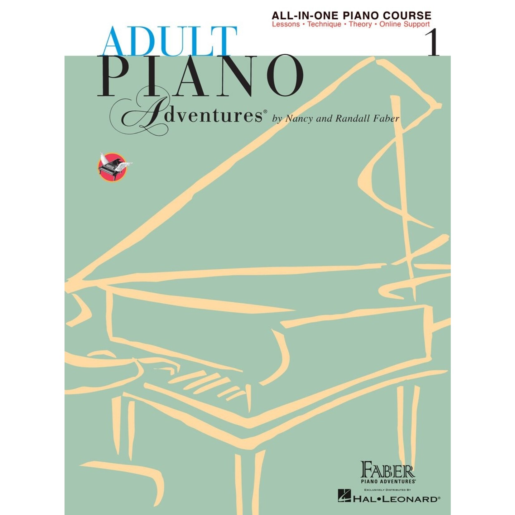 Faber Adult Piano Adventures All-in-One Lesson Book 1