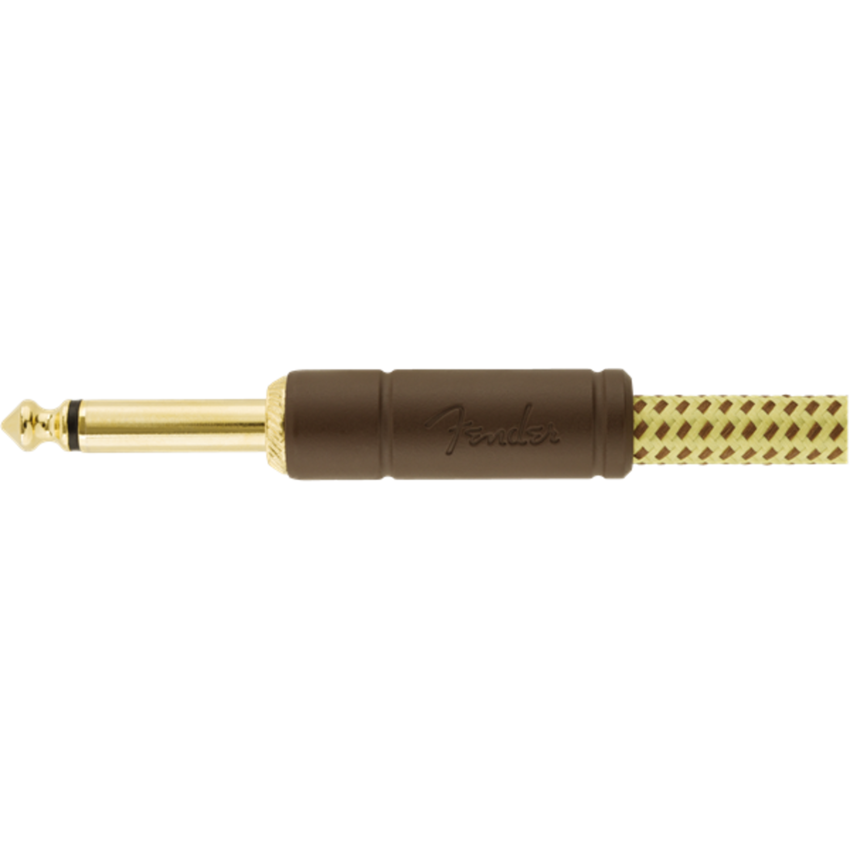 Fender Deluxe Series 10' Instrument Cable - Tweed