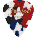 FENDER Fender 351 Shape Premium Picks Thin Confetti 12 Count