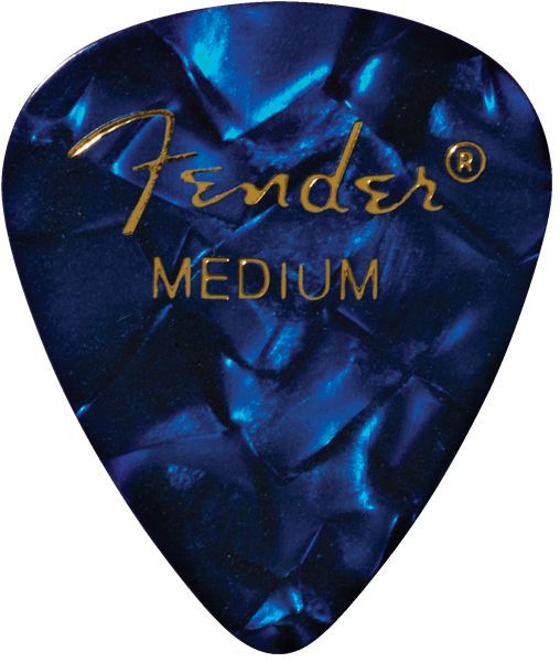 Fender Moto Blue 351 Shape Medium 12 Pack