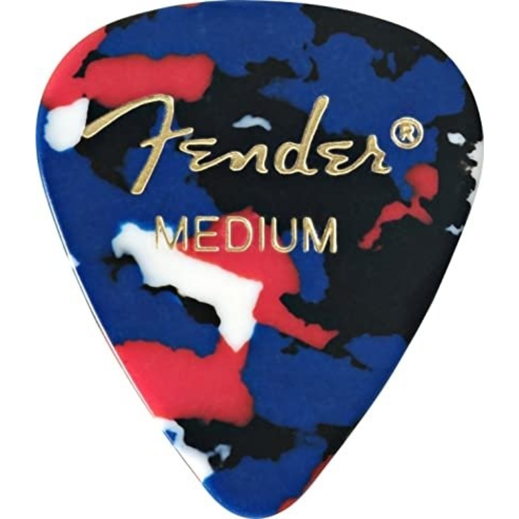 Fender 351 Shape Premium Picks Medium Confetti 12 Count