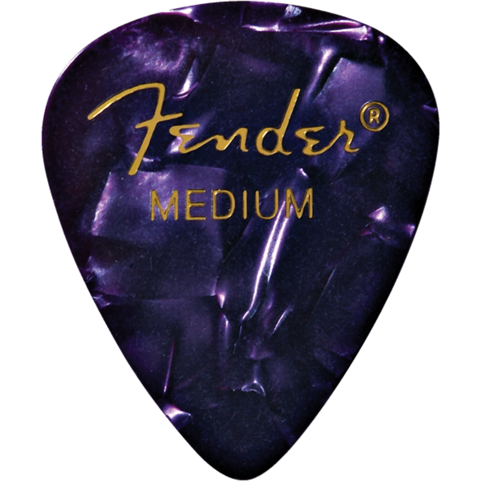 Fender Purple Moto 351 Shape Picks Med 12 Pack