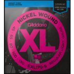 D'Addario D'Addario EXL170-5 Long Scale 5-String Bass Strings