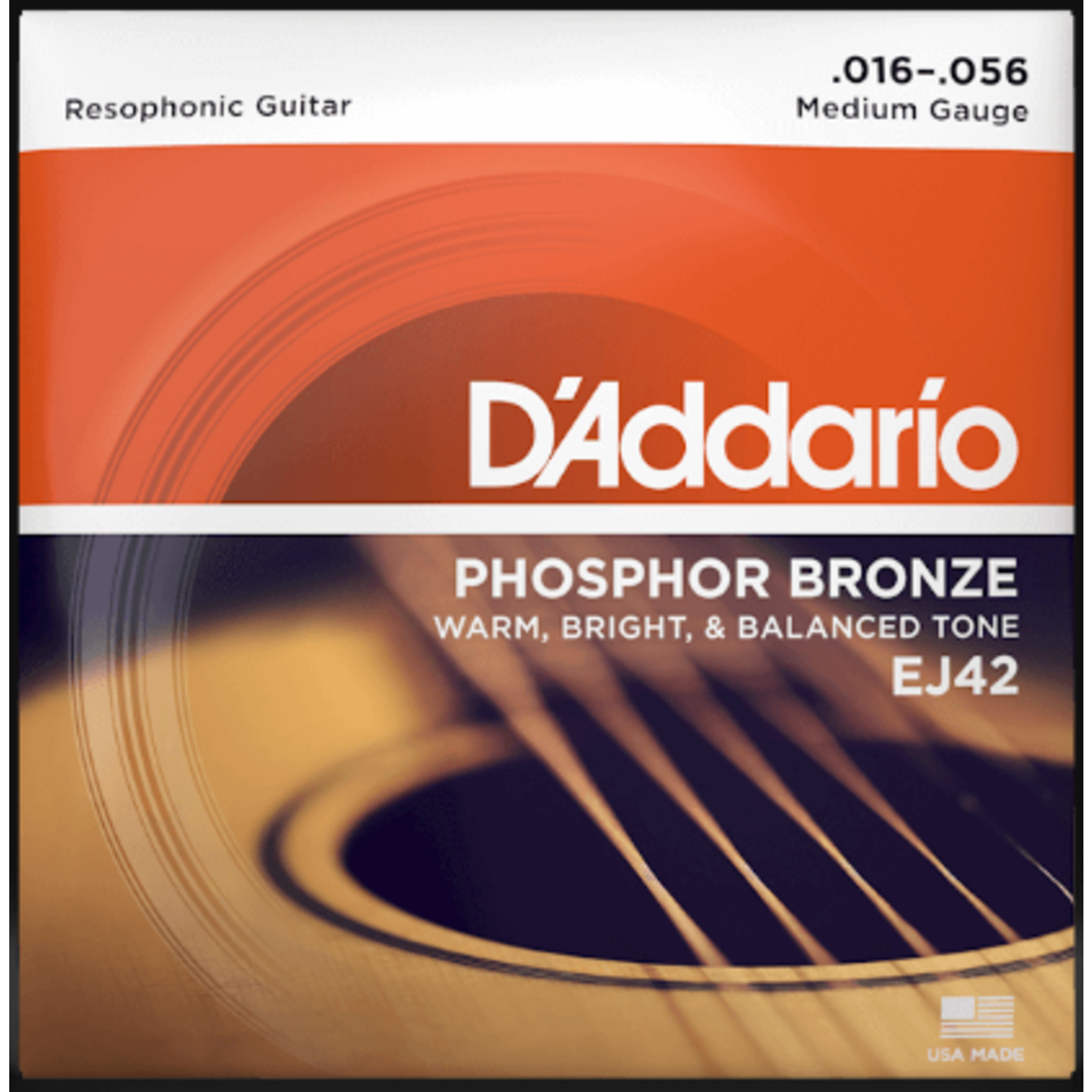 D'Addario EJ42 Resophonic Guitar Strings 16-56